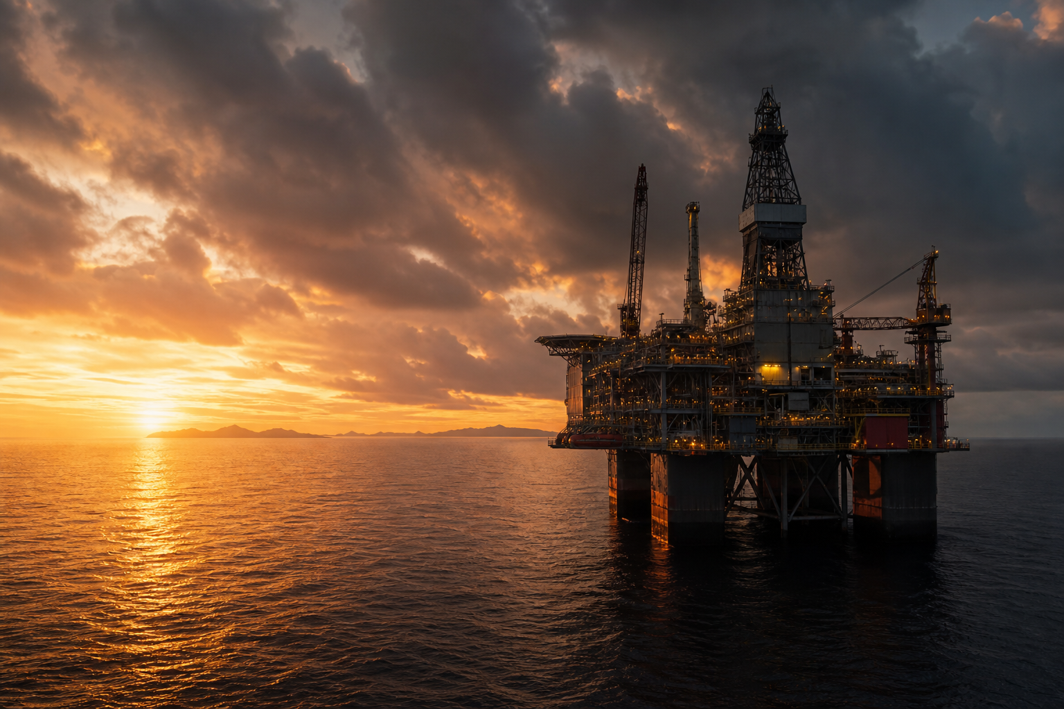 Norwegian offshore platform